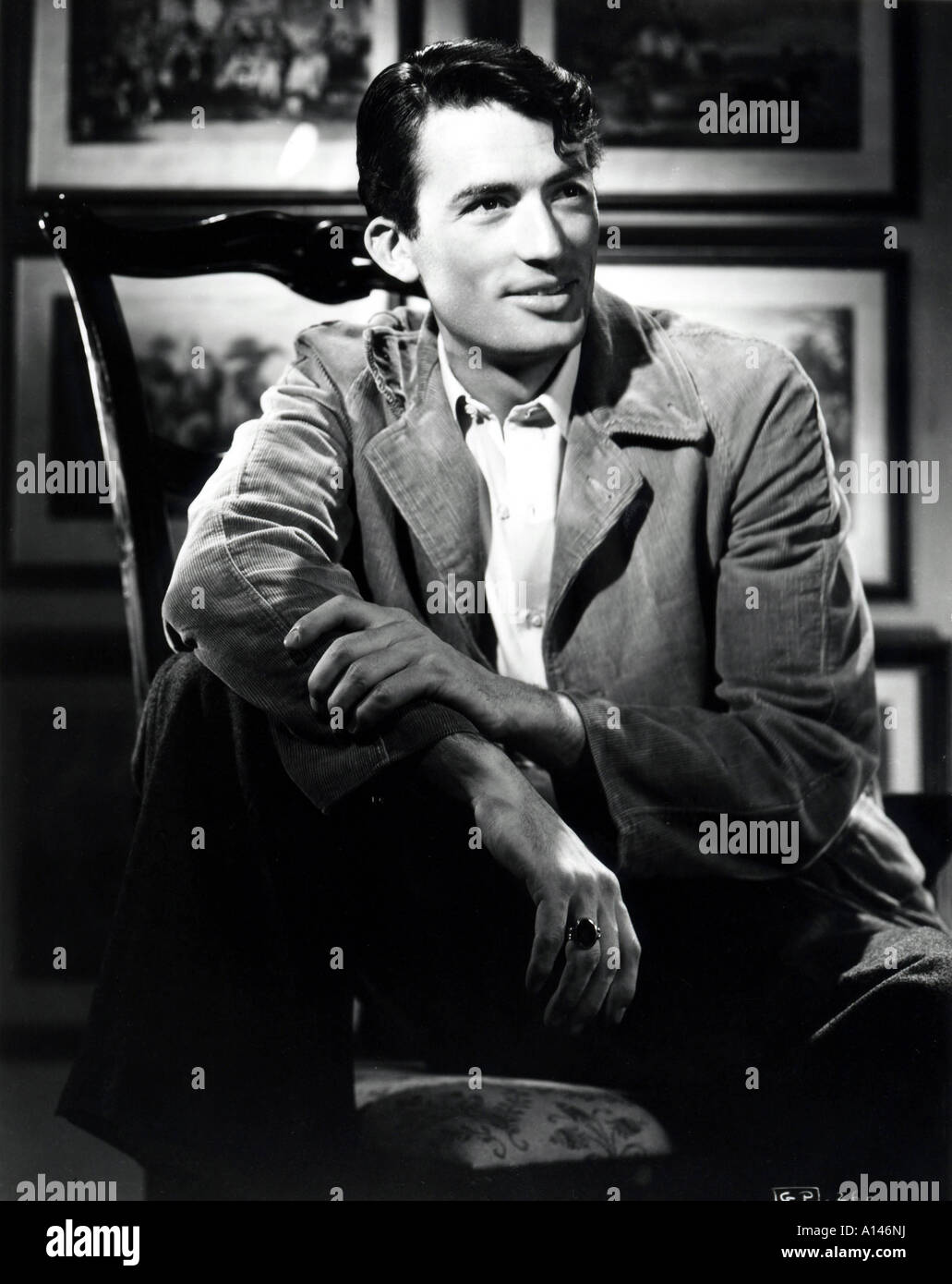 L'Acteur Gregory Peck Banque D'Images