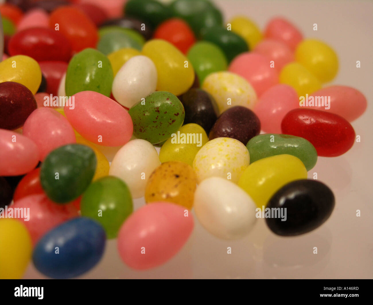 Bonbons Jelly Bean Banque D'Images