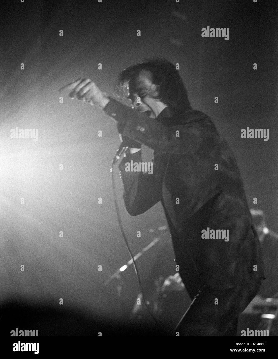 Nick Cave La Brixton Academy London mai2001 Banque D'Images