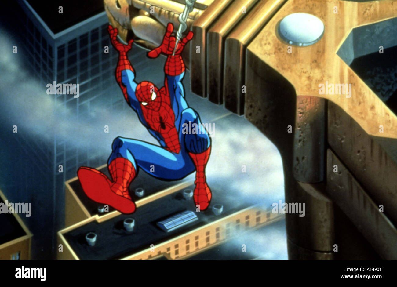 Spider Man Année 1997 sur la base de Stan Lee et Steve Ditko s bande dessinée Banque D'Images