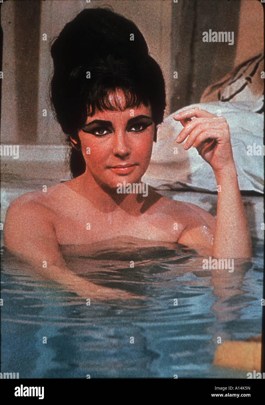 Cleopatra 1963 Joseph L Mankiewicz Elizabeth Taylor Banque D'Images