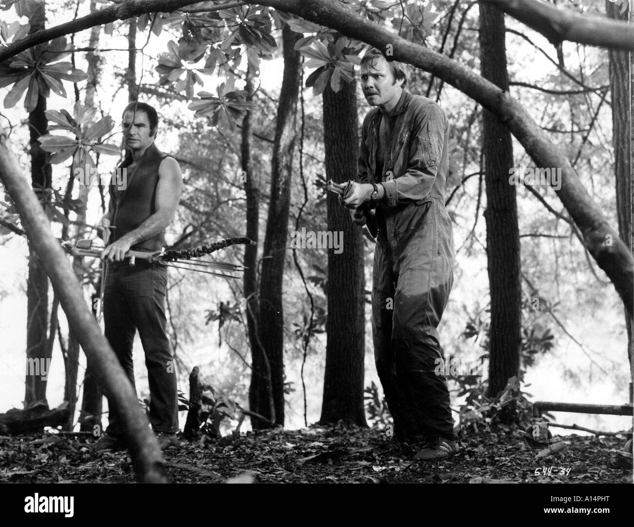Burt reynolds jon voight Banque d'images noir et blanc Alamy
