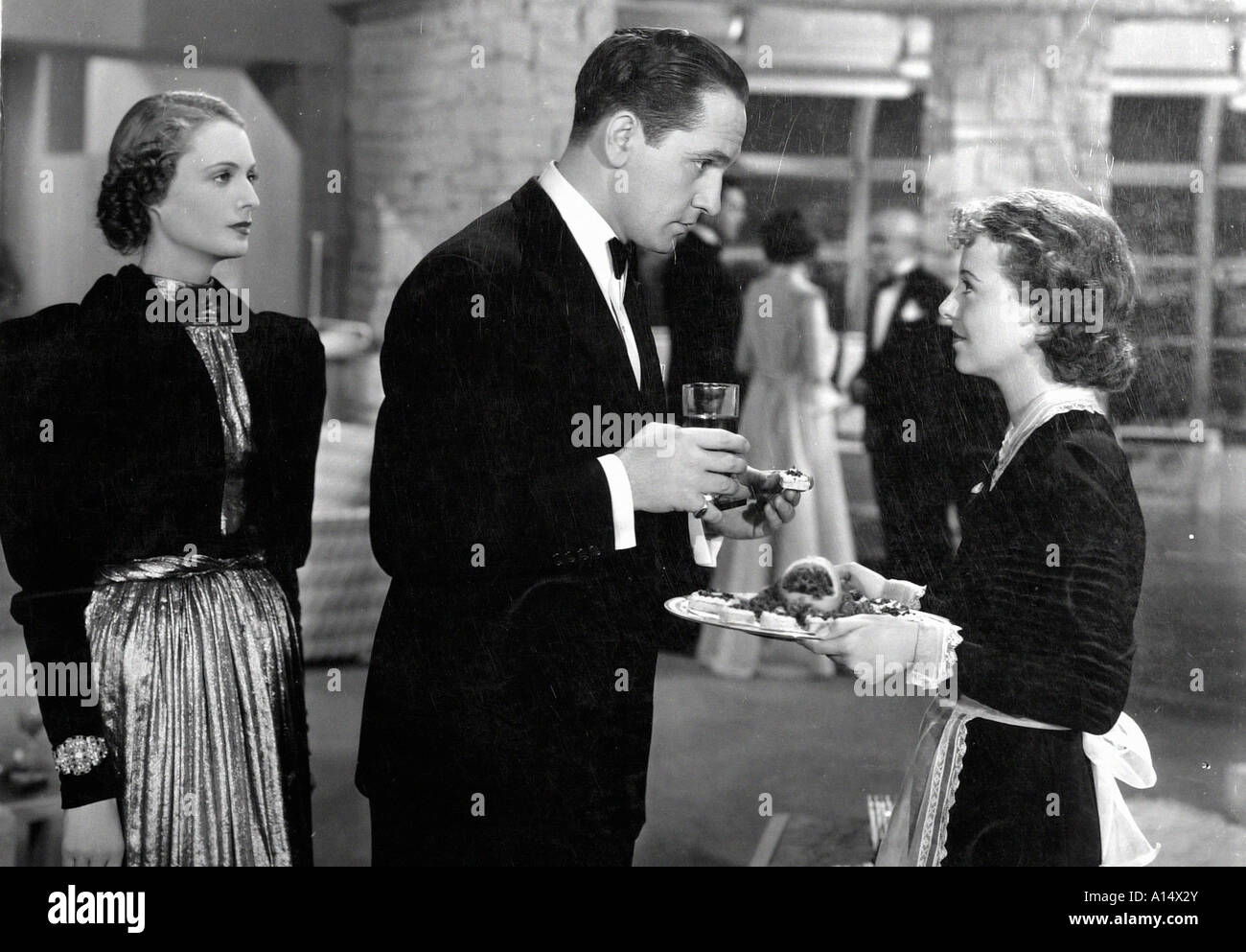 Une étoile est née 1937 William Wellman Fredric March Elizabeth Jenks Banque D'Images