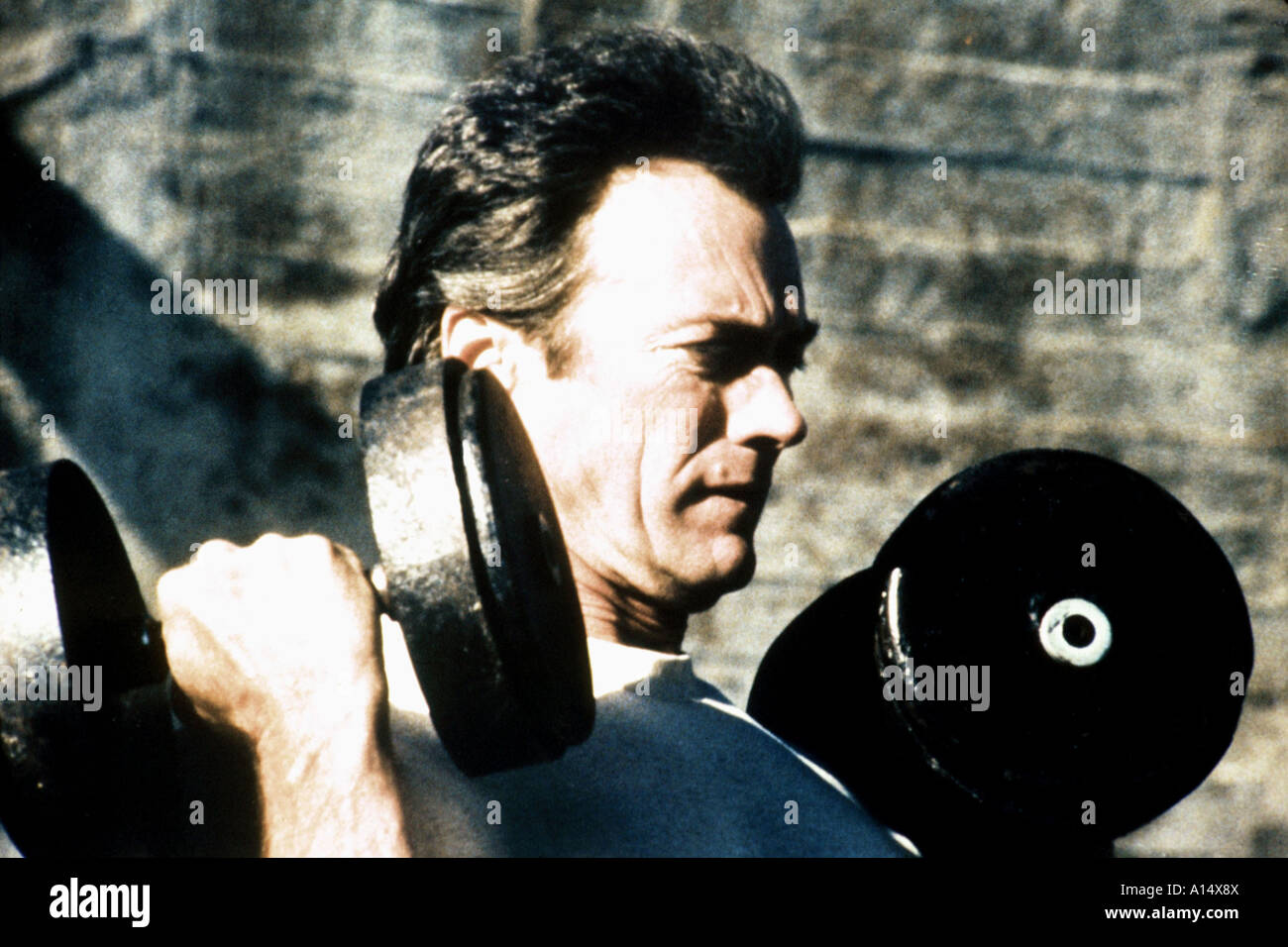 S'échapper d'Alcatraz 1979 Don Siegel Clint Eastwood Banque D'Images