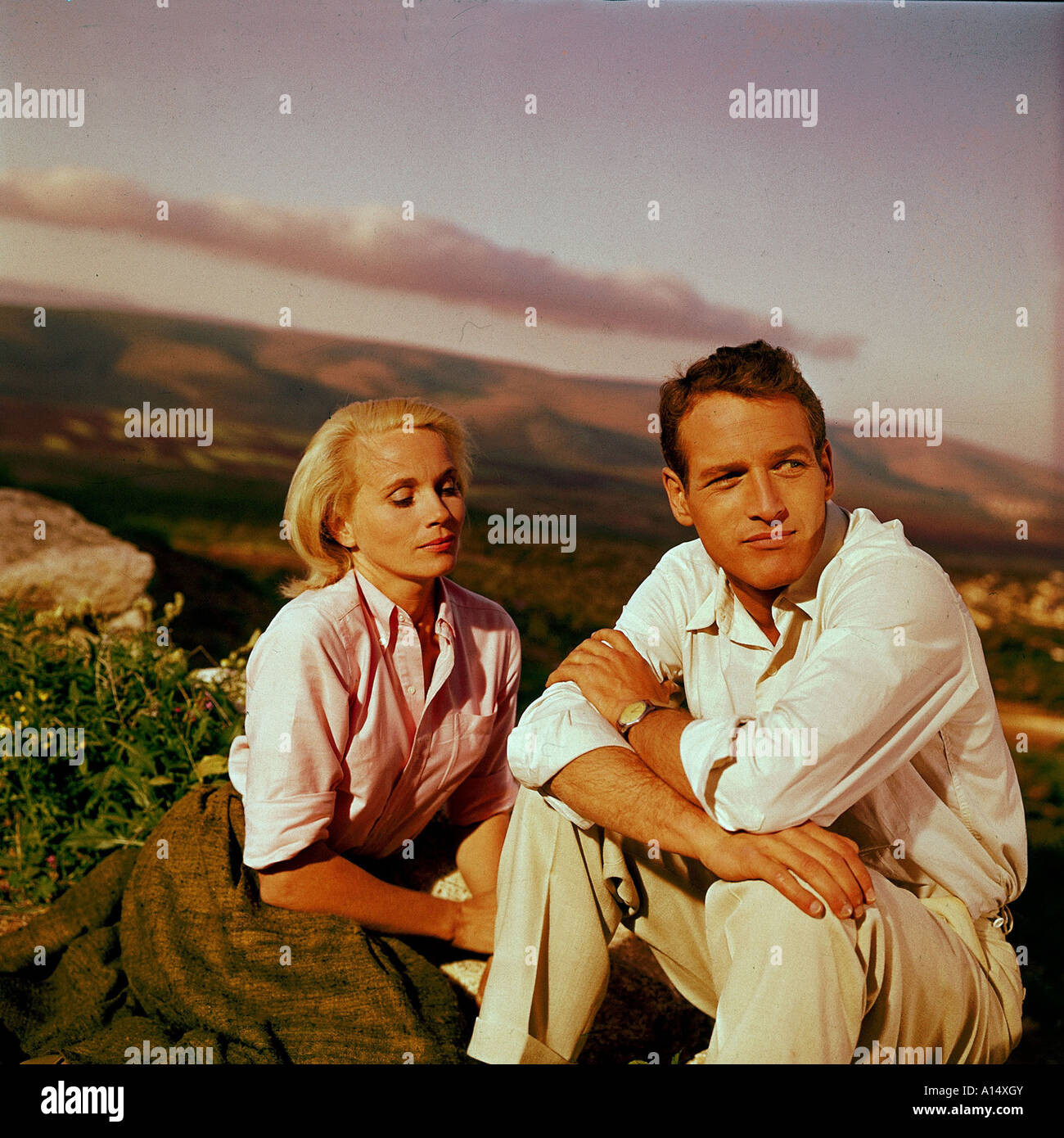 Exodus 1960 Otto Preminger Eva Marie Saint Paul Newman Photo Stock - Alamy