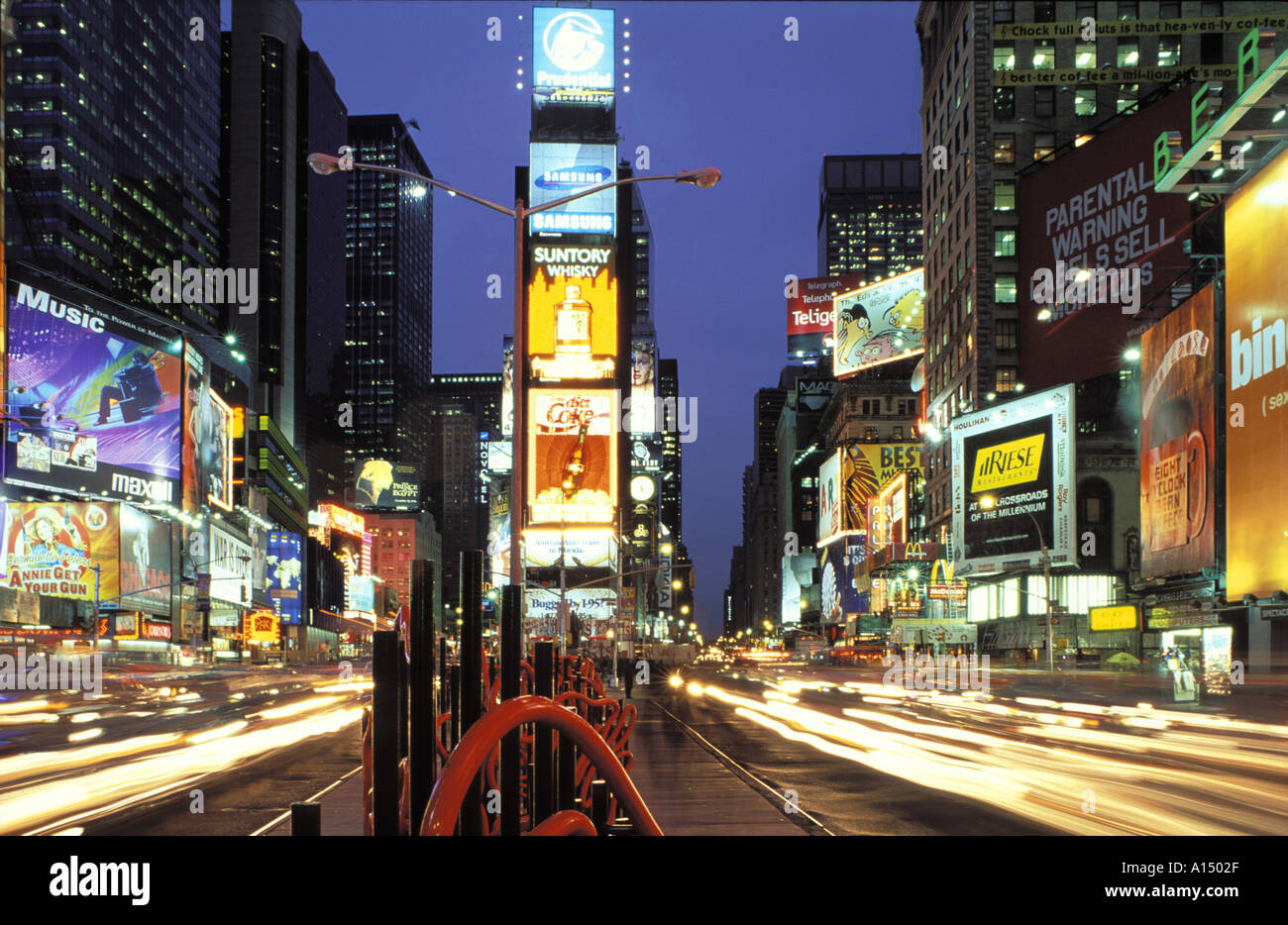 Times Square New York USA Banque D'Images