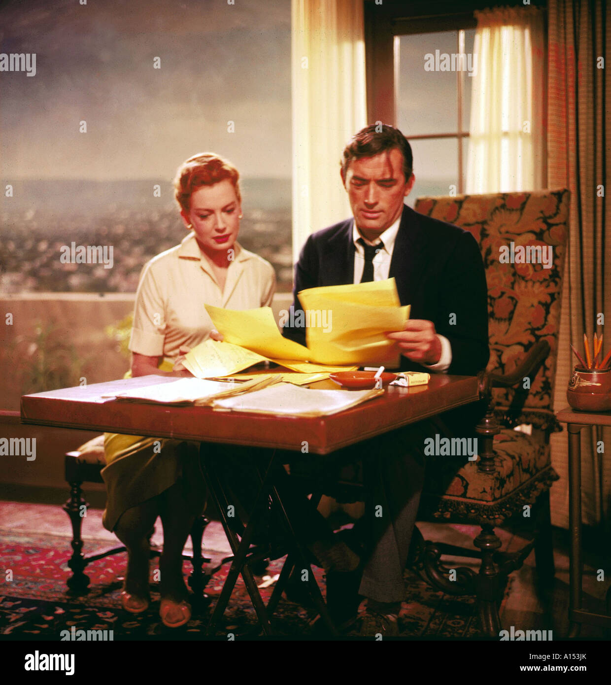L'année 1959 bien-aimé infidèle Réalisateur Henry King Gregory Peck Deborah Kerr Banque D'Images