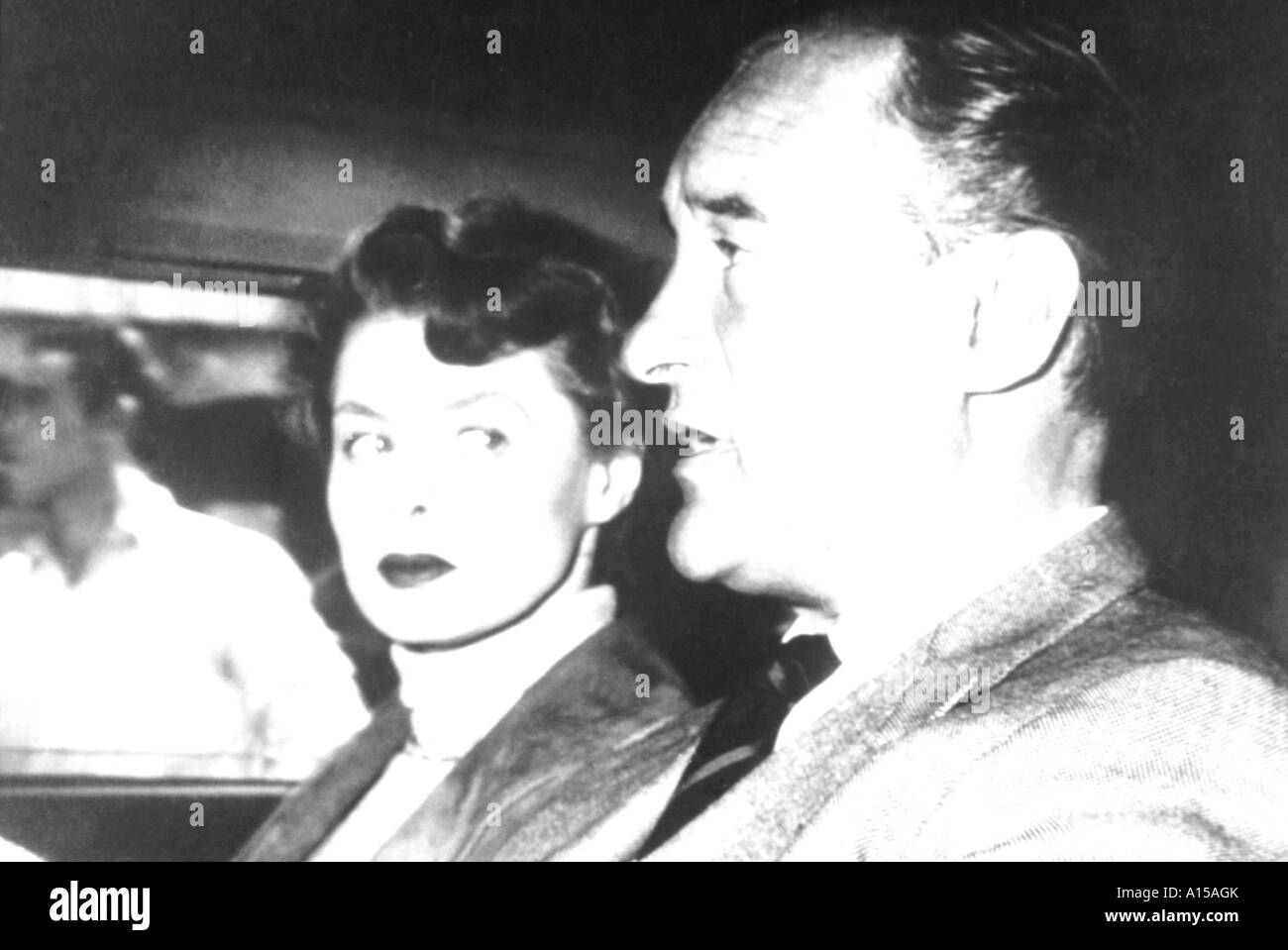 Viaggio in Italia Année 1953 Réalisateur Roberto Rossellini avec Ingrid Bergman, George Sanders Banque D'Images