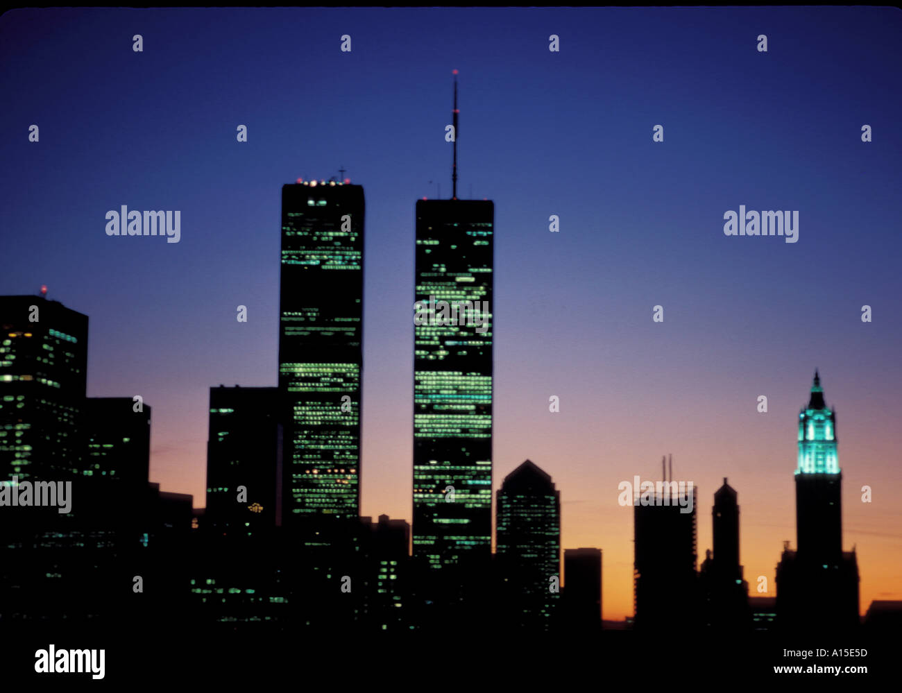 World Trade Center, New York City, NY, USA Banque D'Images