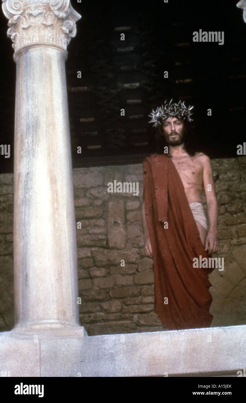 L'année 1977 Jésus de Nazareth de Franco Zeffirelli Directeur Robert Powell Banque D'Images