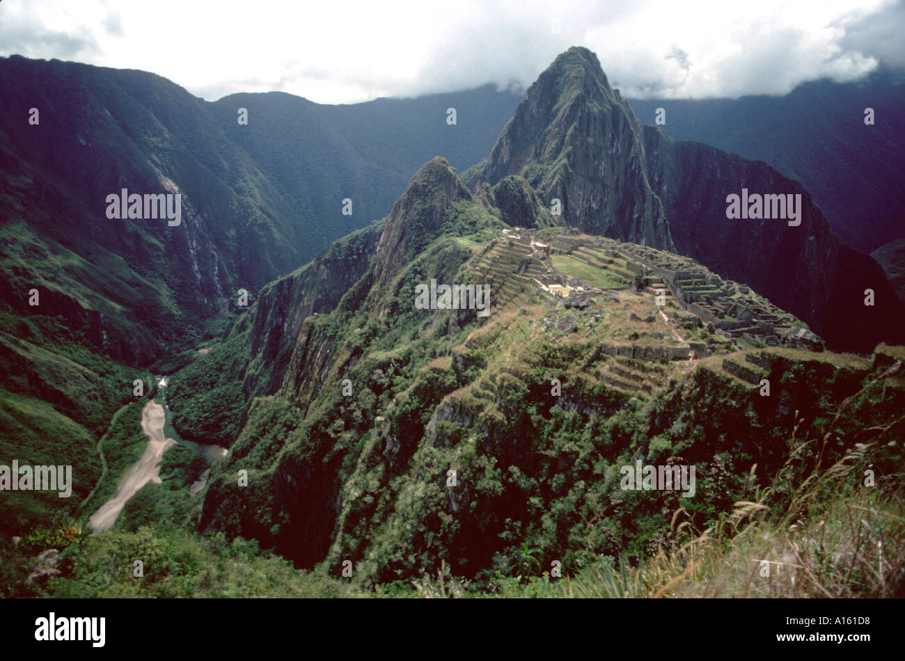 Amérique du Sud PÉROU MACHU PICCHU Banque D'Images