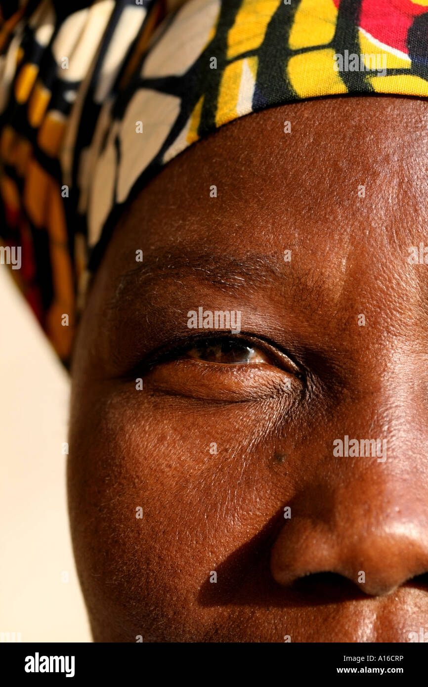 Portrait de la femme togolaise , Kpalime Banque D'Images