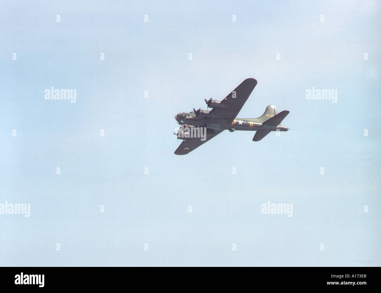 B 17 Flying Fortress B Sally Le Memphis Belle le film Banque D'Images