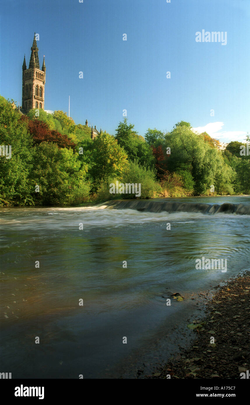 Rivière Kelvin Glasgow Ecosse Banque D'Images