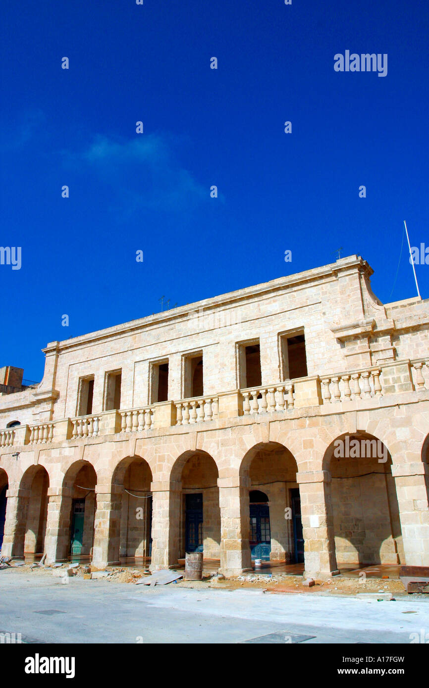 L'ancienne Architecture maltaise, Malte. Banque D'Images