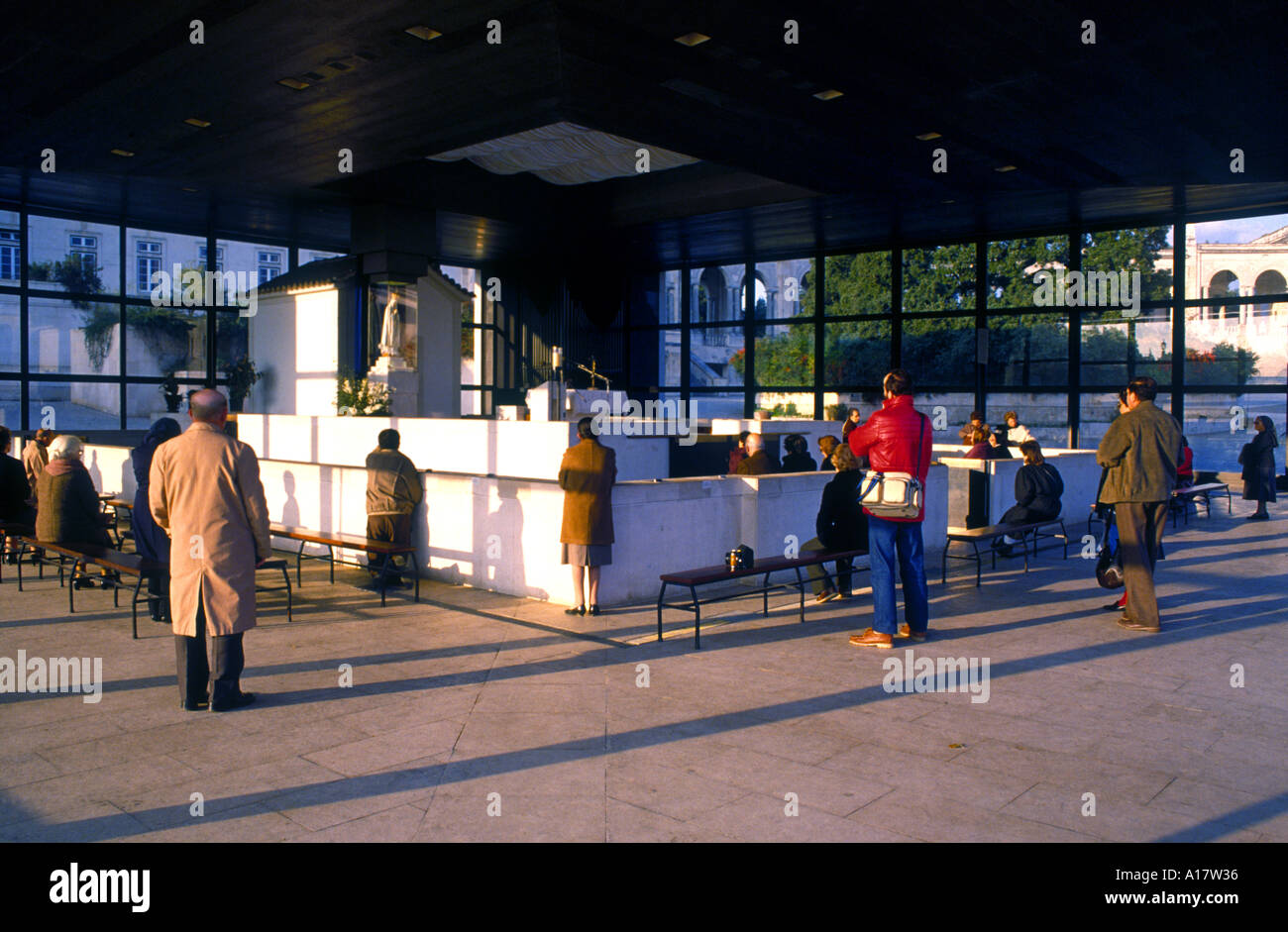 Sanctuaire de Fatima. Banque D'Images