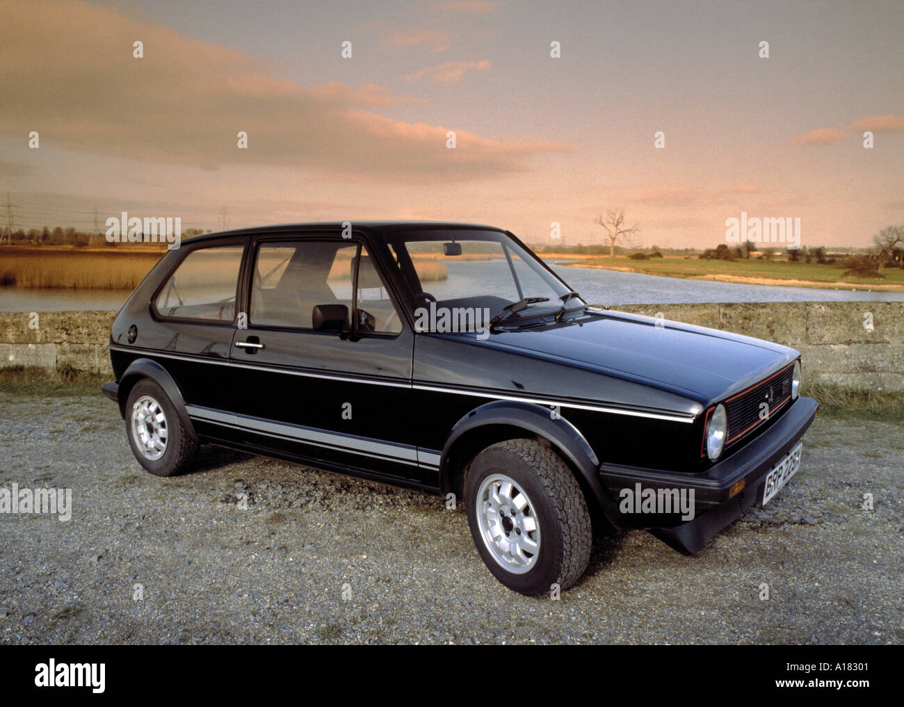 1981 Volkswagen Golf GTI Banque D'Images