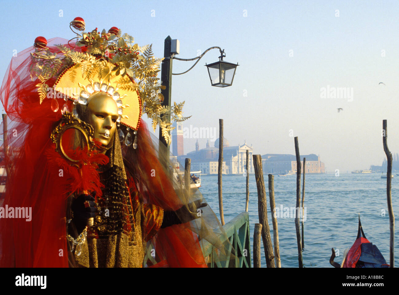 Carnaval Venise Italie Banque D'Images