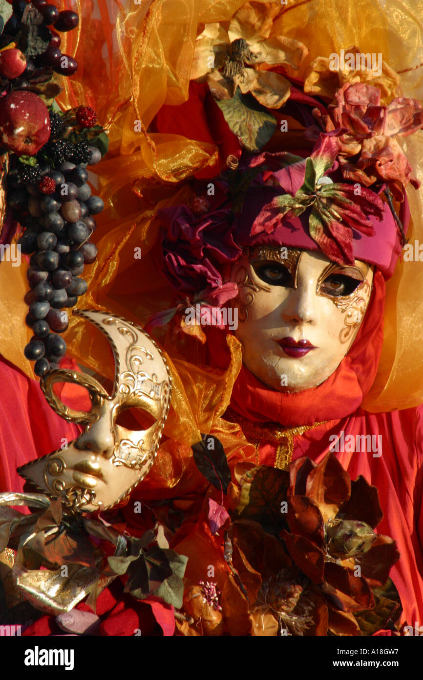 , Carnaval de Venise Banque D'Images