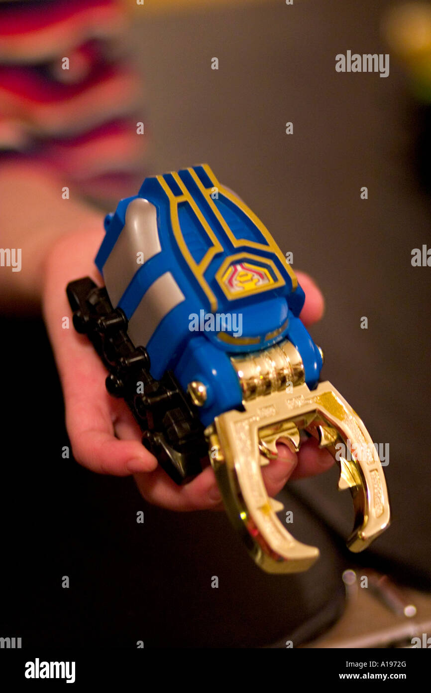 Partie de l'insecte du transformateur jouet pour enfants passe de robot pour avion. St Paul Minnesota USA Banque D'Images