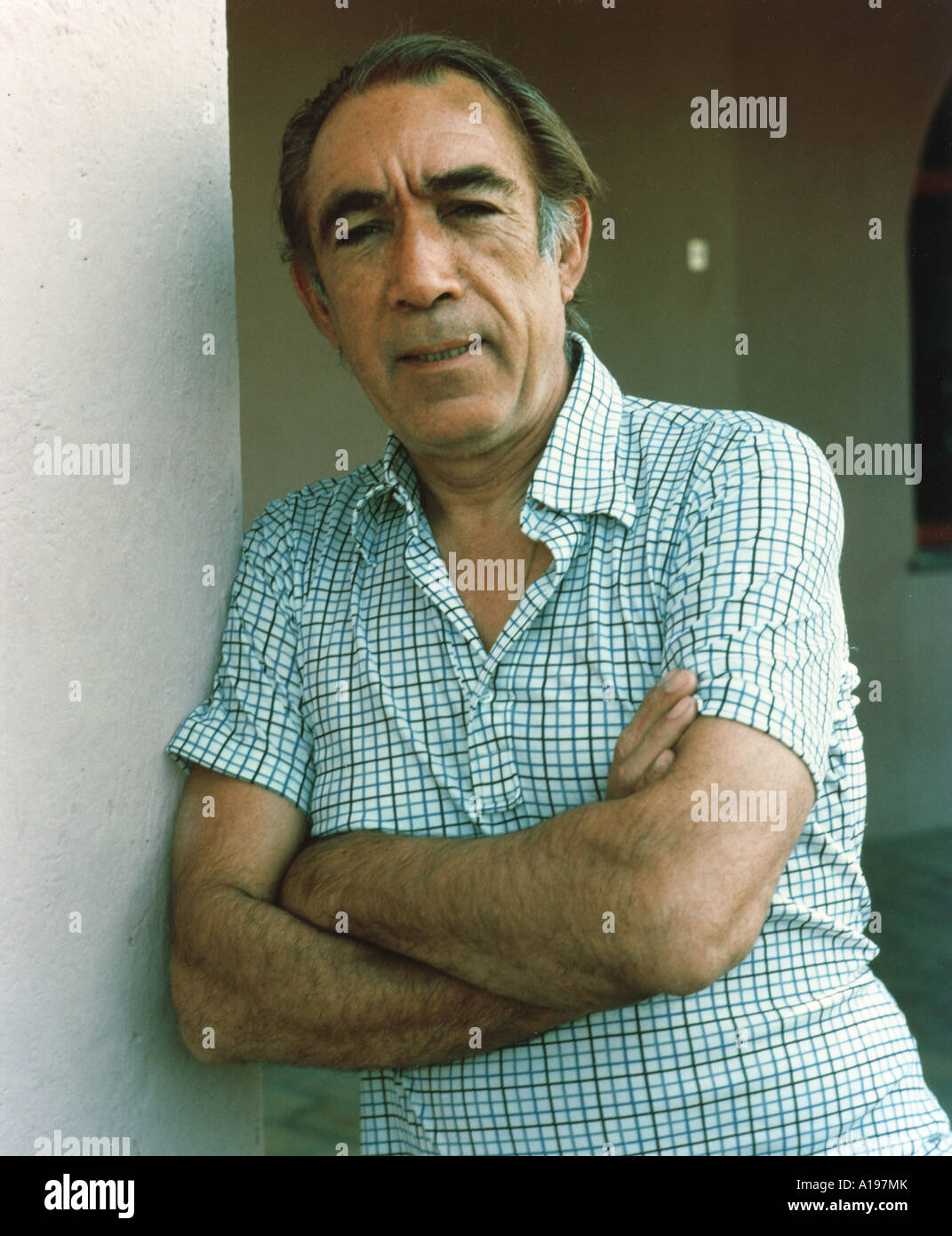 ANTHONY QUINN acteur mexicain/American film sur 1967 Banque D'Images