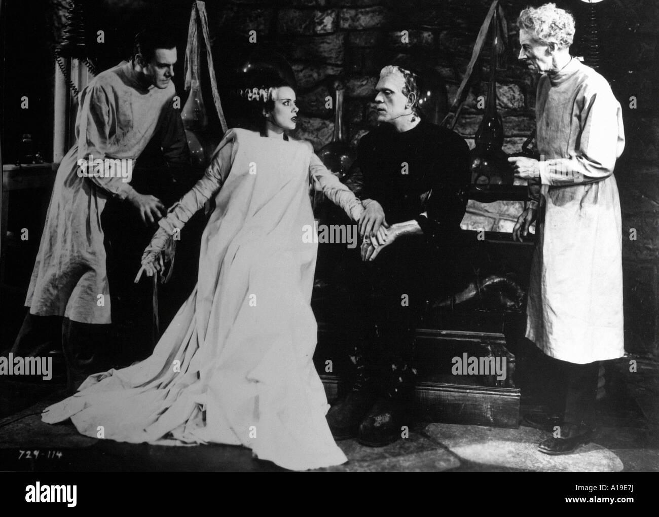 La fiancée de Frankenstein James Whale 1935 Boris Karloff Elsa ...