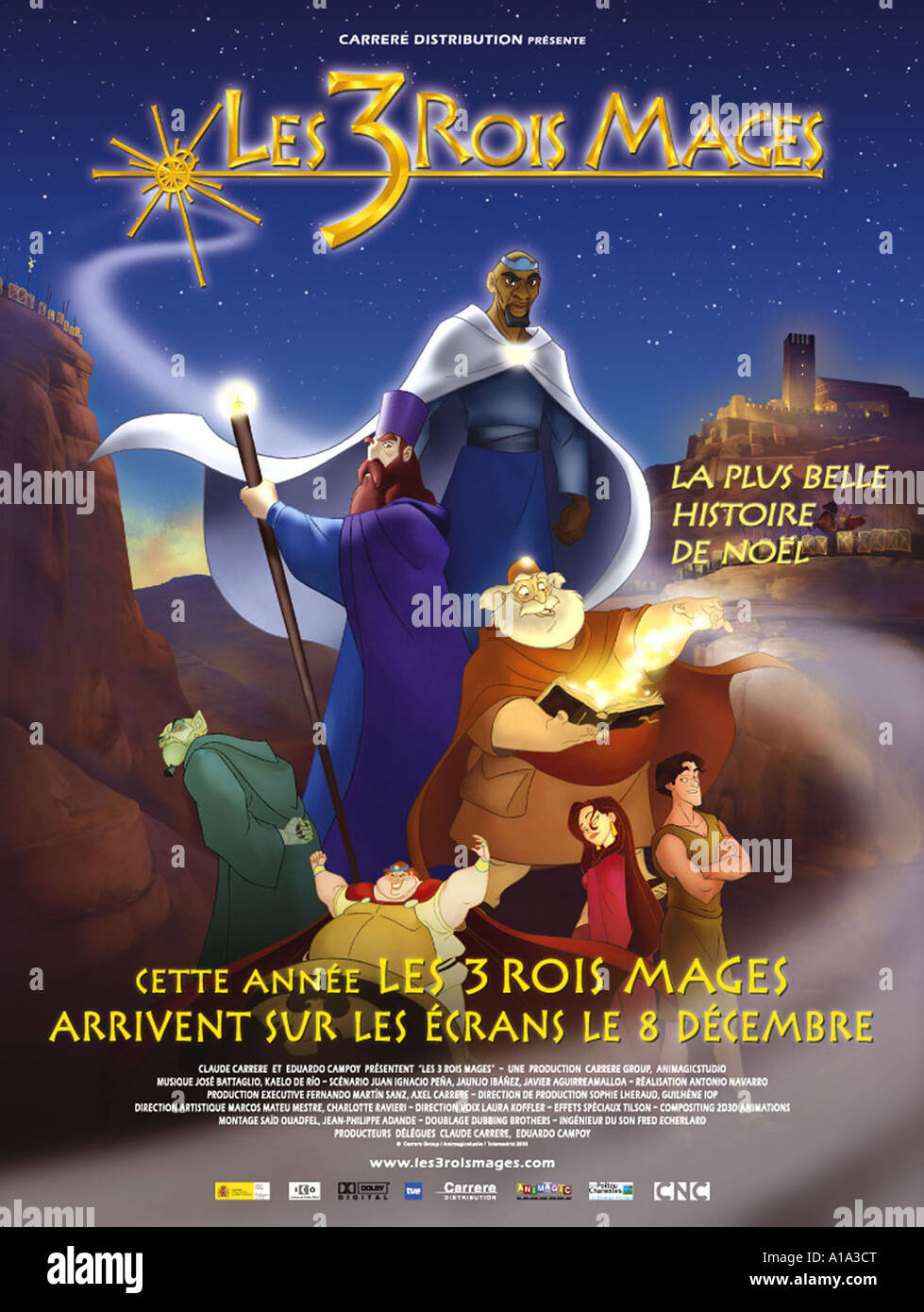 Les trois rois mages Année 2003 Directeur Antonio Navarro Banque D'Images