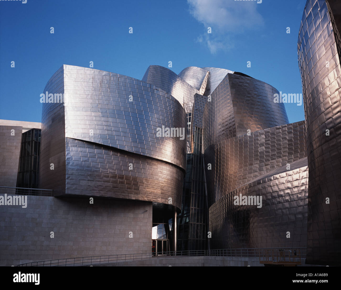 Musée Guggenheim Bilbao Banque D'Images