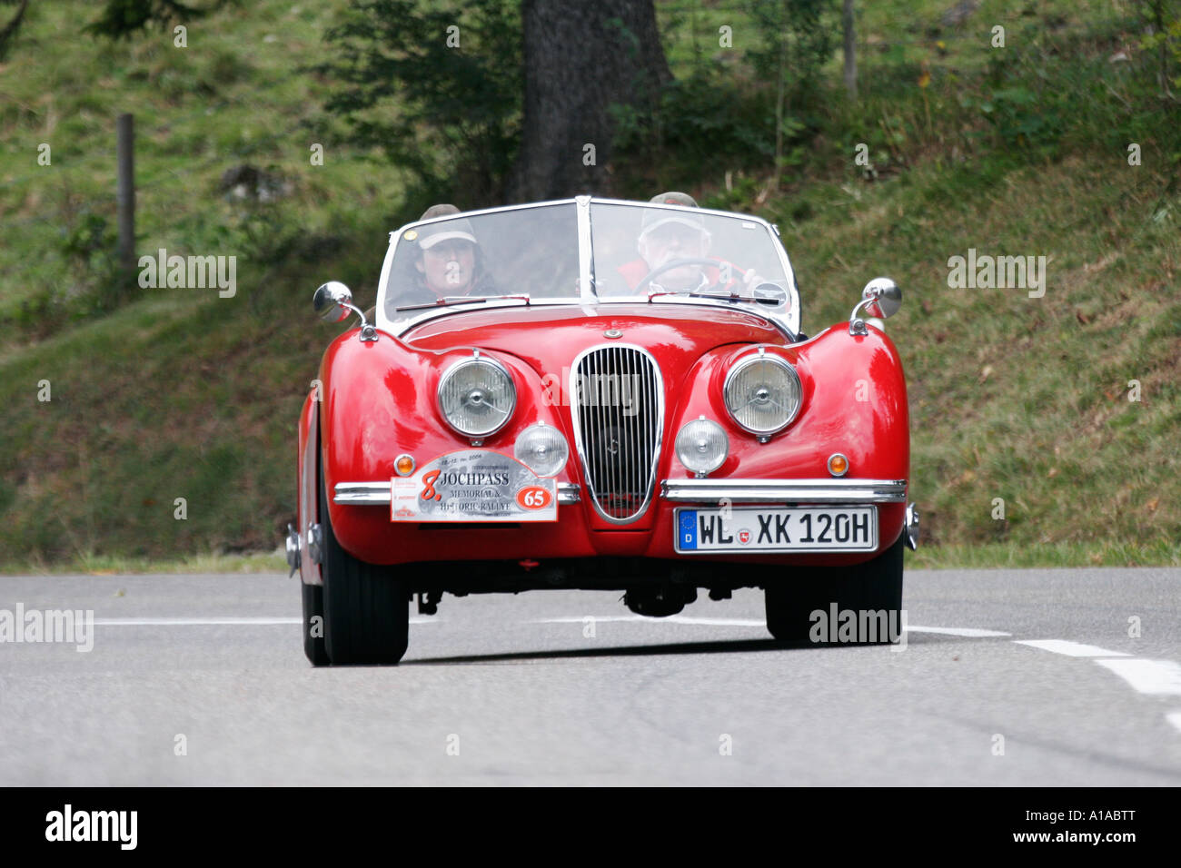 Jaguar XK 120 OTS, construit 1951 Banque D'Images