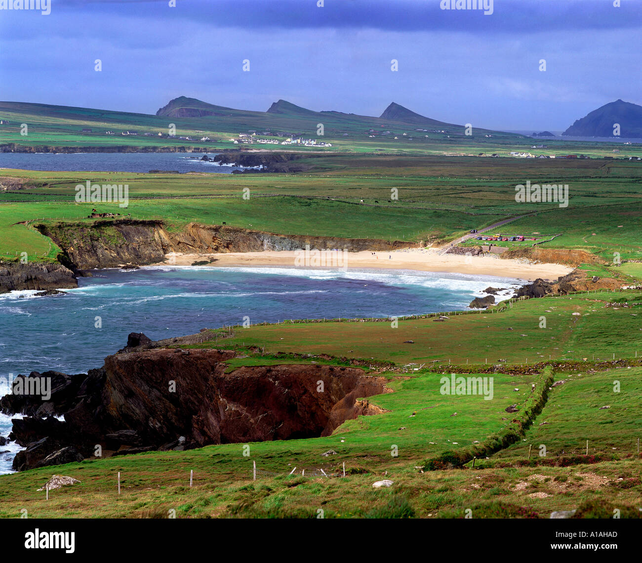 Ferriters cove Dingle Kerry Irlande Banque D'Images