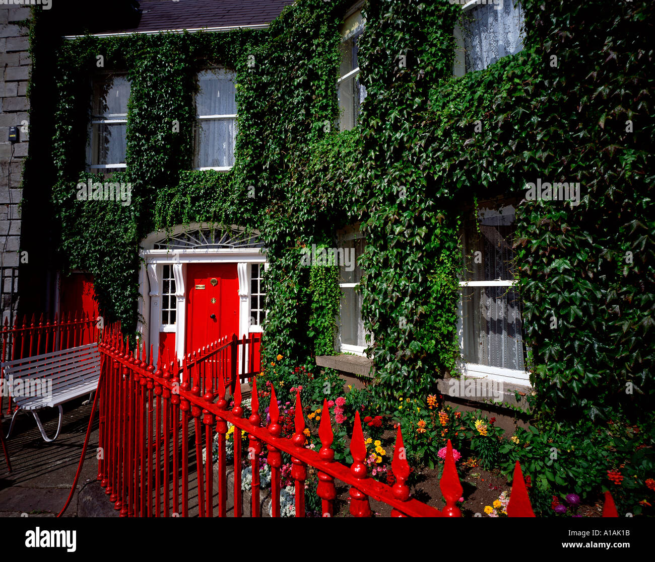 Georgian House Westport Mayo Irlande Banque D'Images