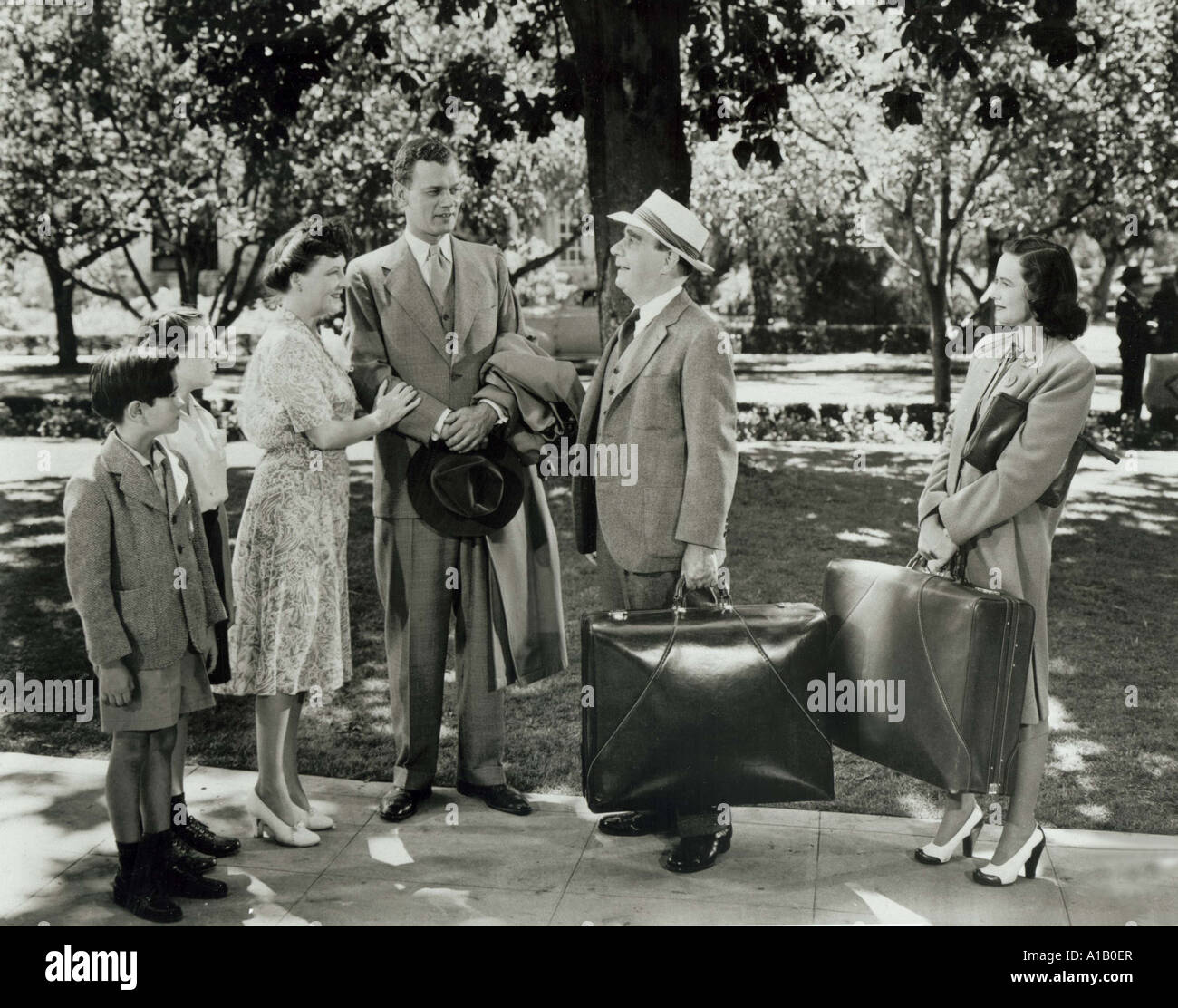 Ombre d'un doute, l'année 1943 Réalisateur Alfred Hitchcock Theresa Russell Joseph Cotten Banque D'Images