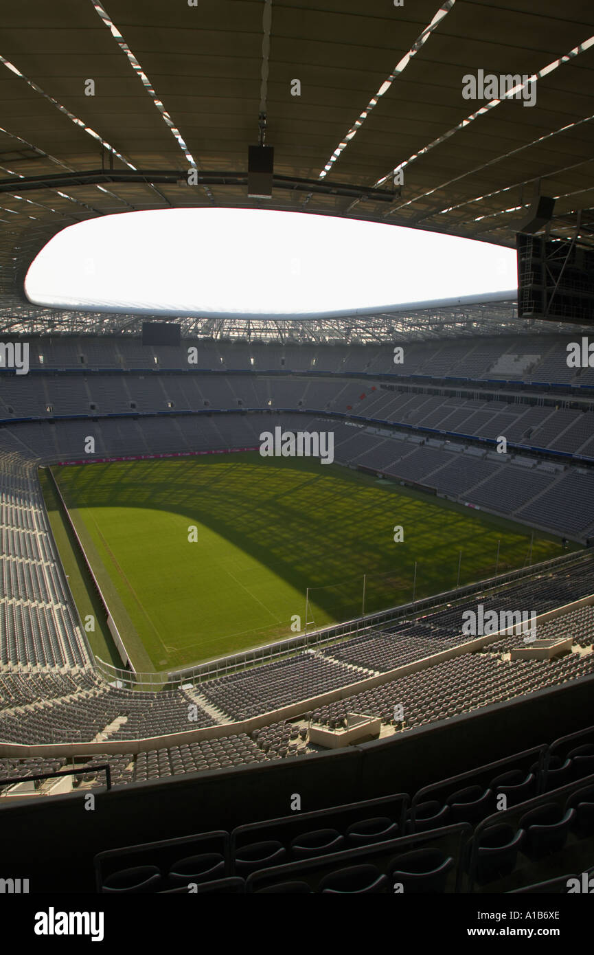 Le stade Allianz Arena Munich Allemagne Banque D'Images