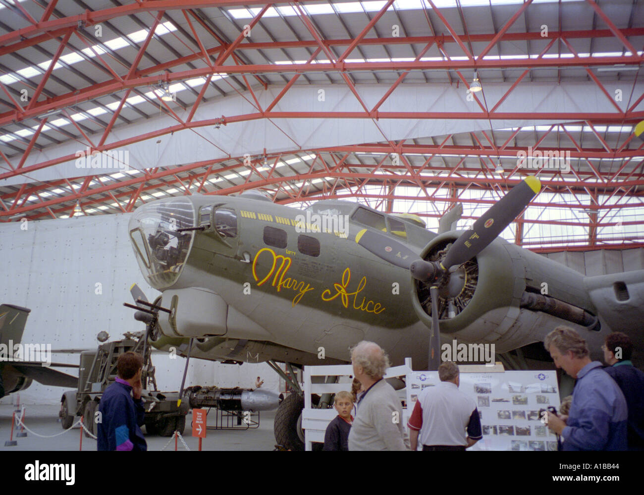 Mary Alice Boeing B 17 Banque D'Images