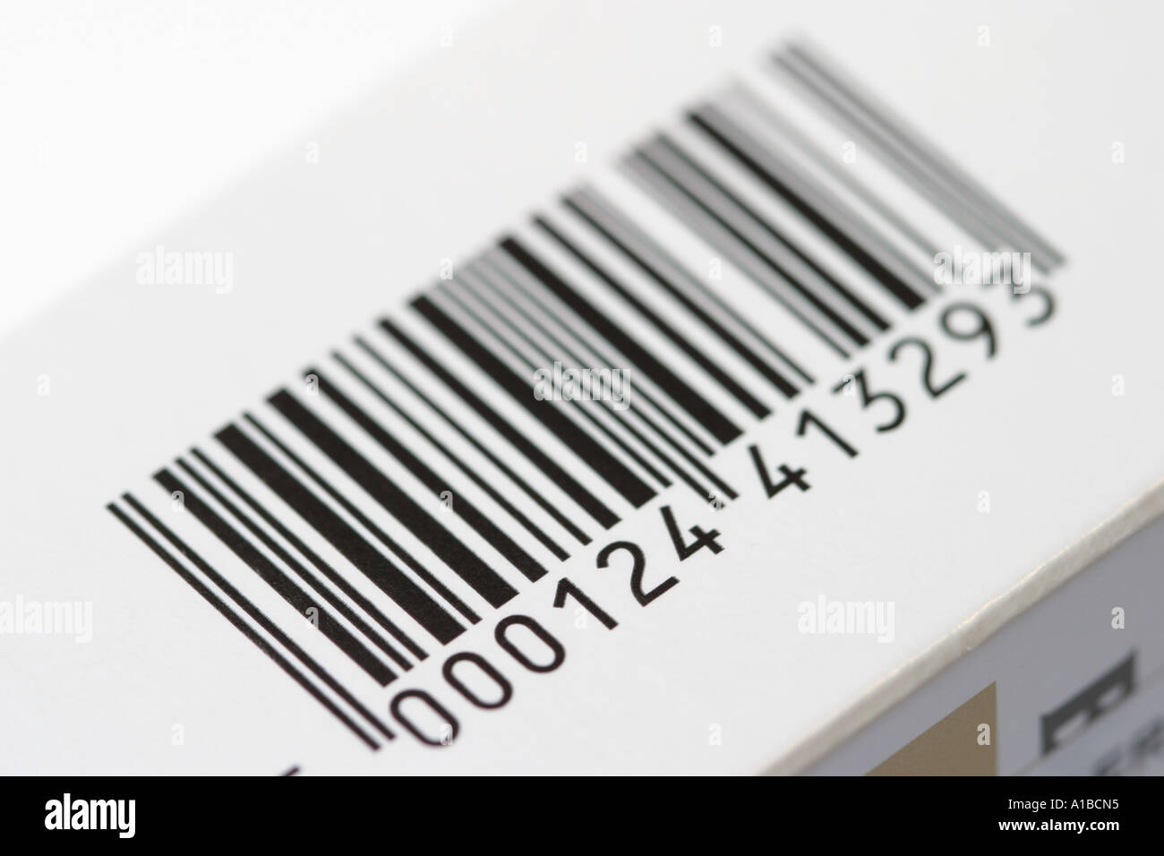Product barcode number unique identification Banque de photographies et ...