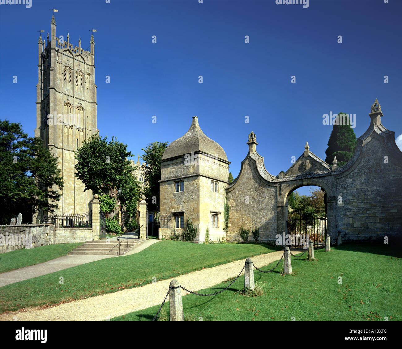 Go - GLOUCESTERSHIRE : dans les Cotswolds Chipping Campden Banque D'Images