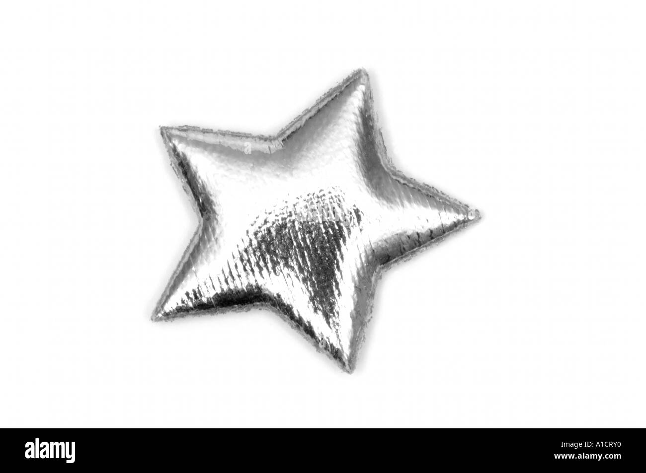 1 Silver Star rembourré Banque D'Images