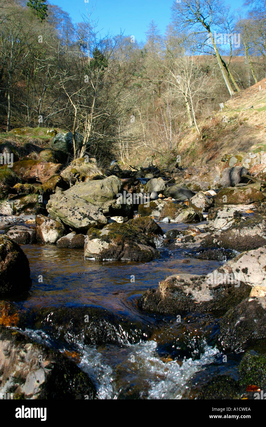 Beauty Spot Hamois Glen en dehors de Glasgow Banque D'Images