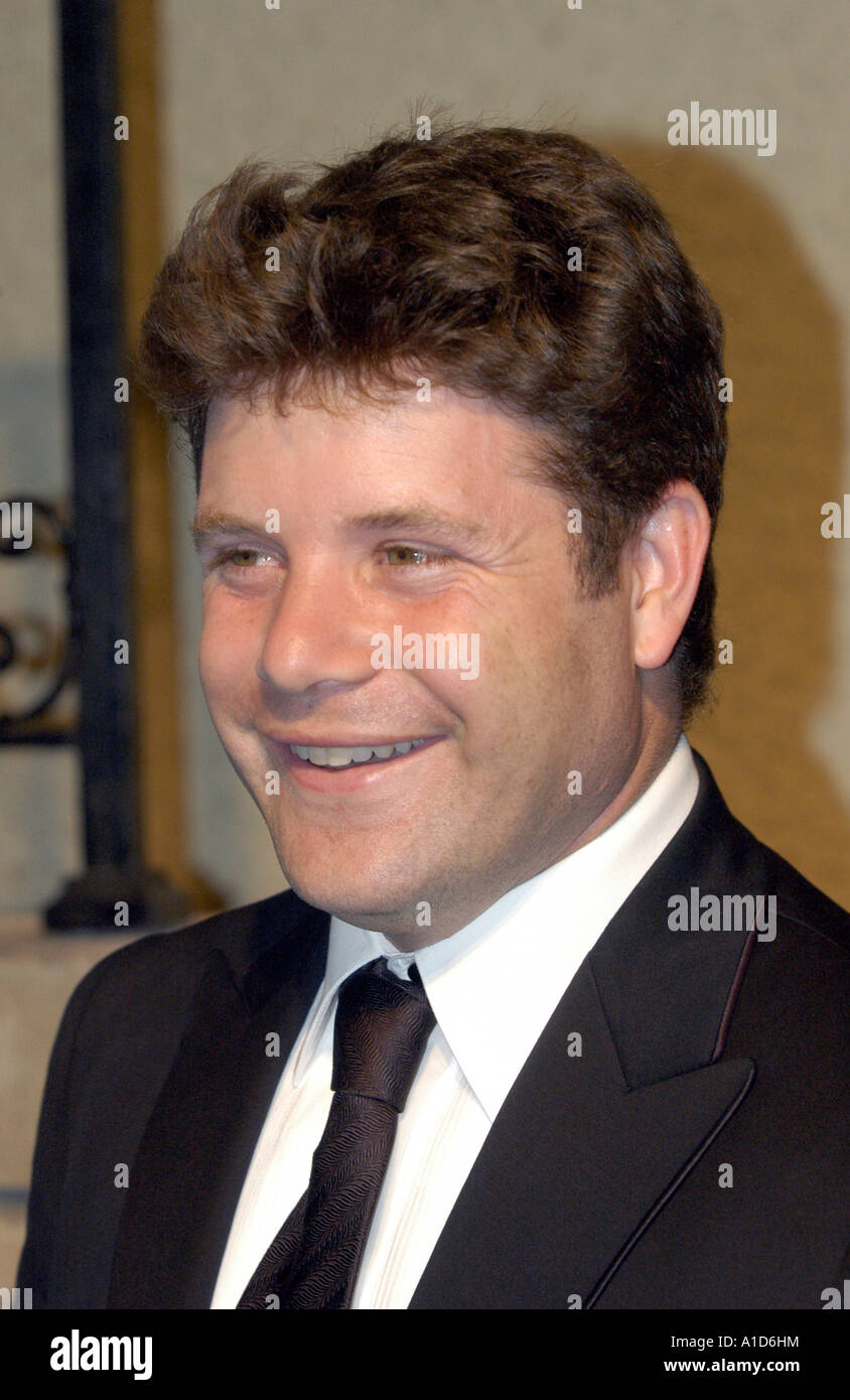 Sean Astin arrive à la Bloomberg News partie. Banque D'Images