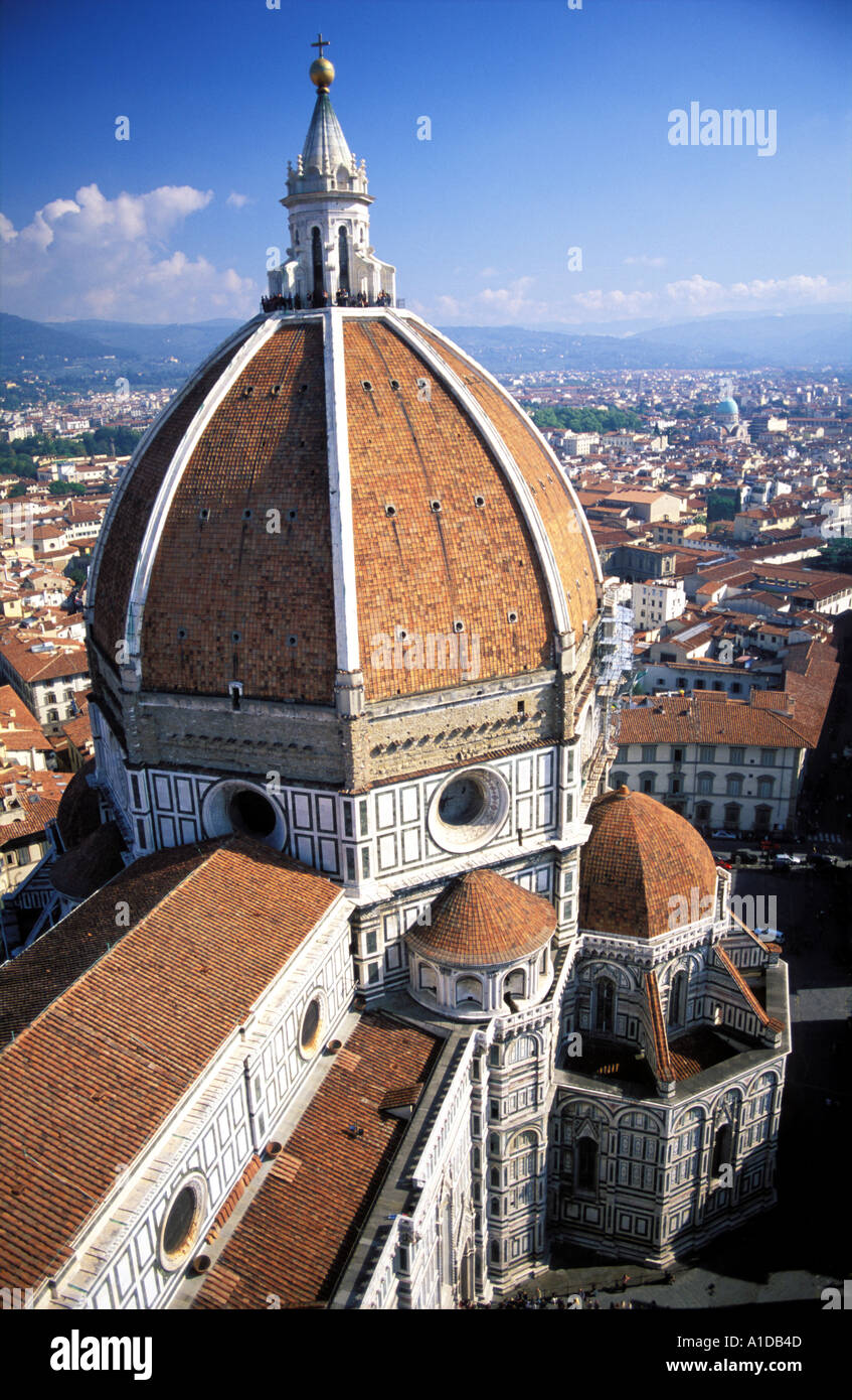 Italie Florence Le Duomo de Santa Maria del Fiore Banque D'Images