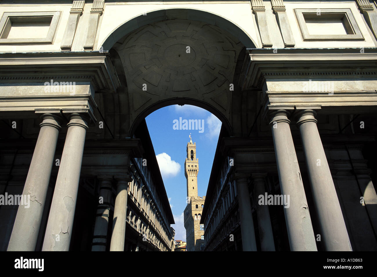 Italie Florence Galerie des Offices Banque D'Images