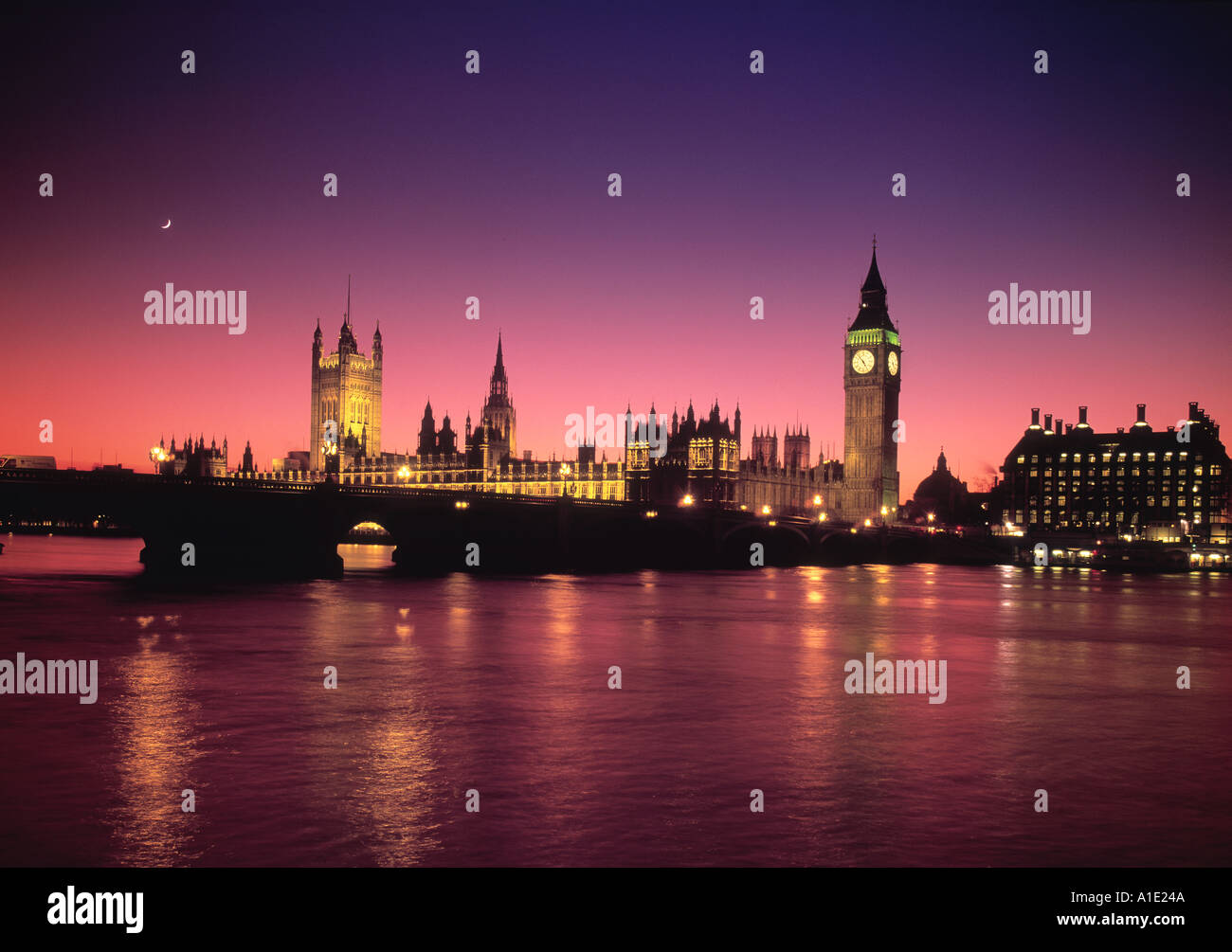 Chambres du Parlement, Londres, Angleterre Banque D'Images