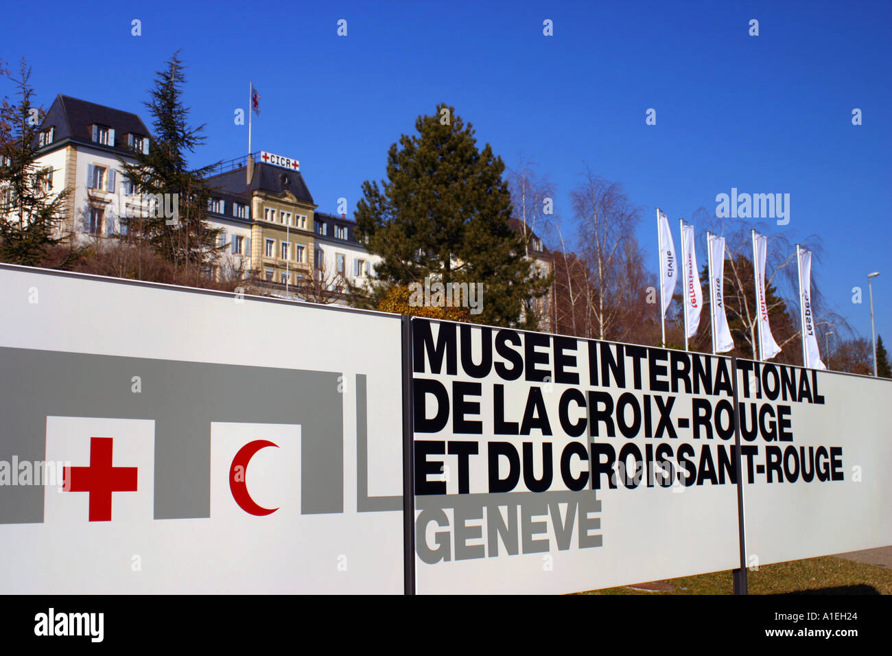 Musée de la Croix-Rouge et du Croissant-Rouge Genève Suisse Banque D'Images