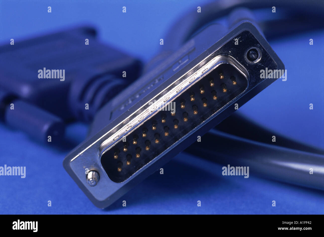 Parallel port computer Banque de photographies et d’images à haute