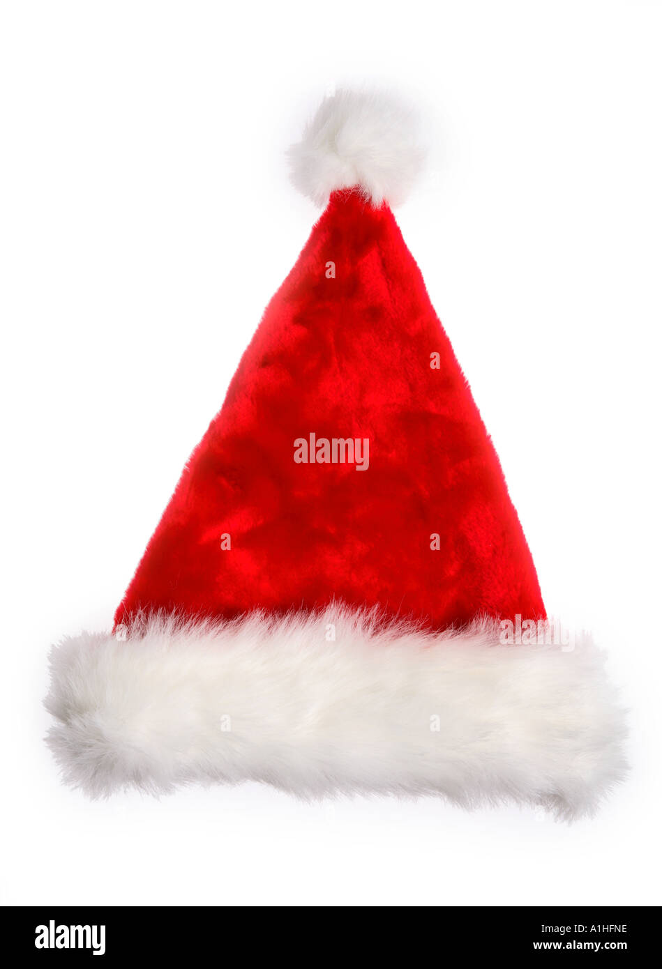 Chapeau de père Noël Banque D'Images