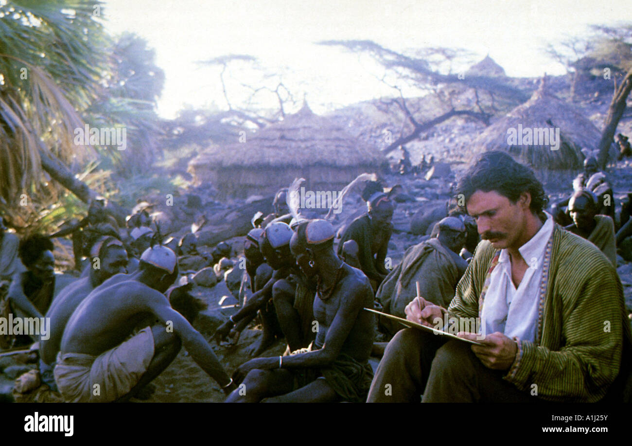 Montagnes de la Lune Année 1989 Réalisateur Bob Rafelson Patrick Bergin Banque D'Images