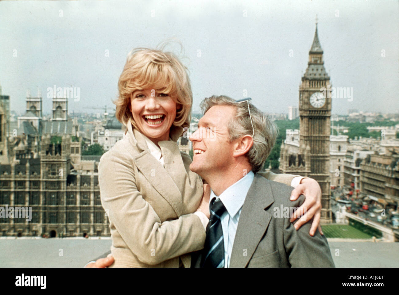 L'année 1975 Brannigan de Douglas Hickox Directeur Judy Geeson Banque D'Images