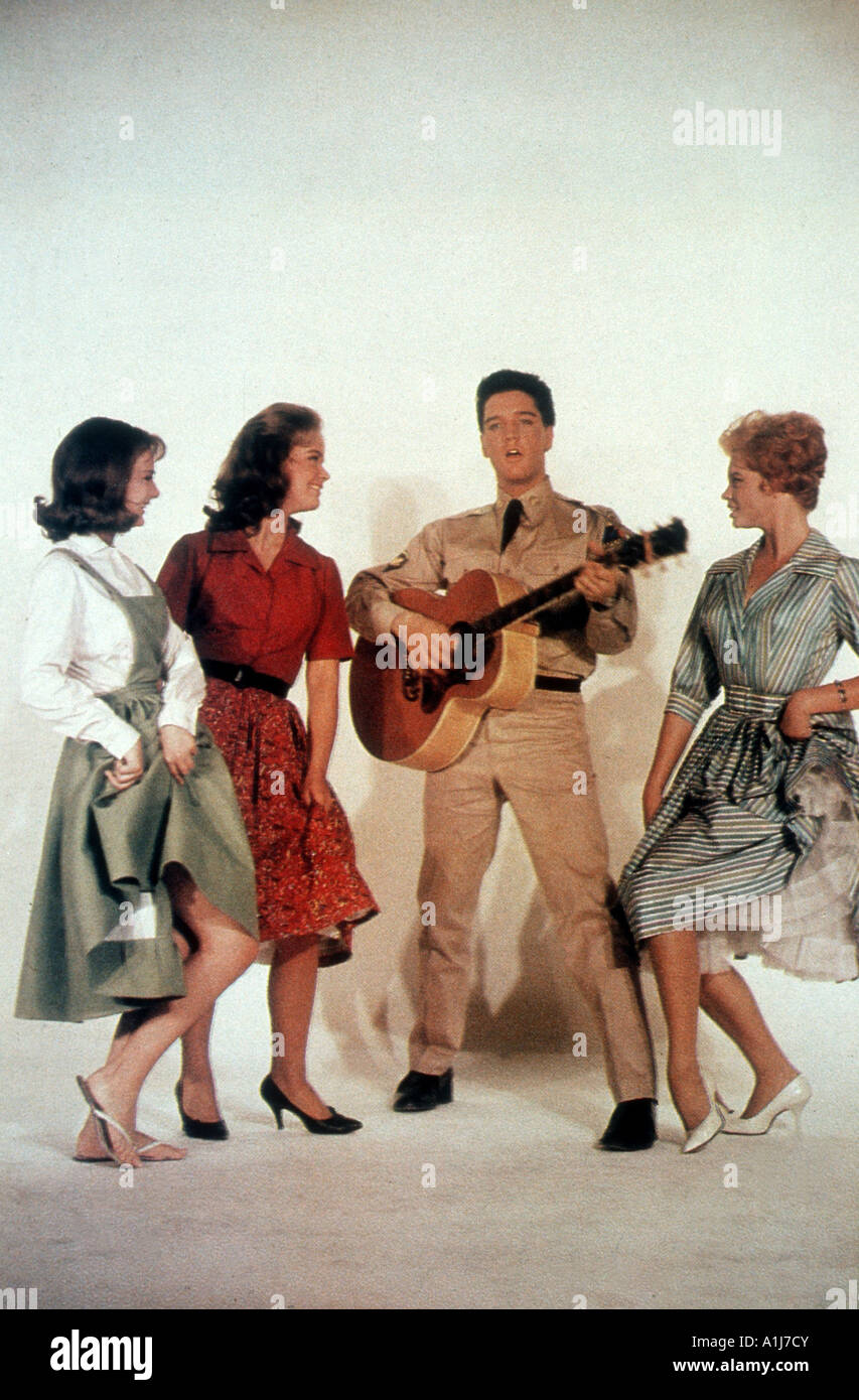 G I Blues Année 1960 réalisateur Norman Taurog Elvis Presley Banque D'Images