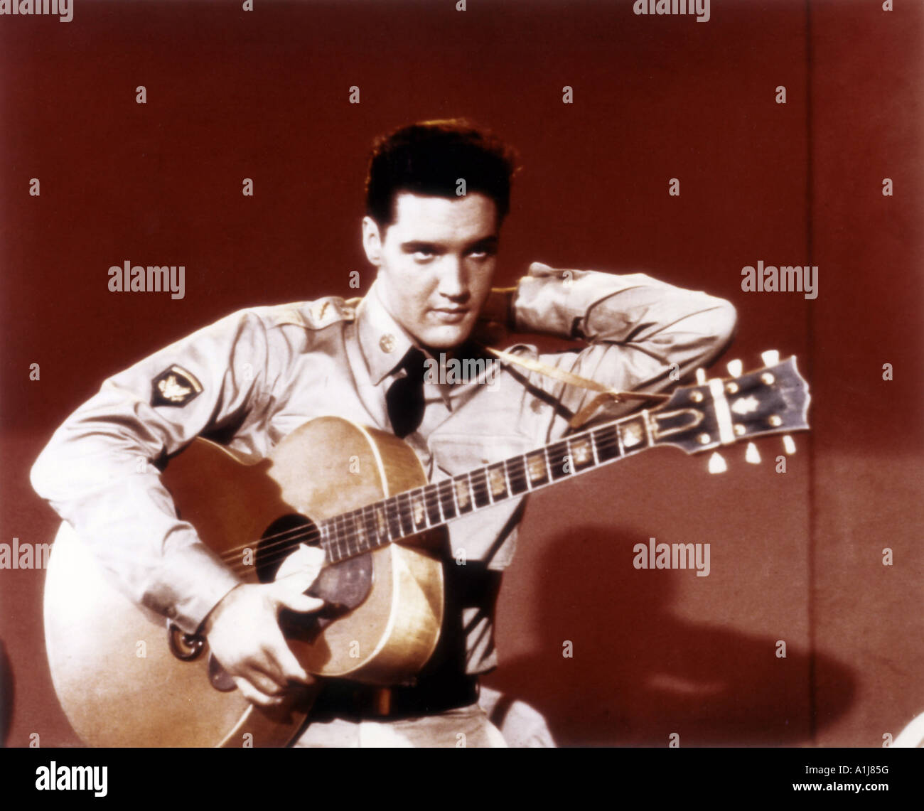 G I Blues Année 1960 réalisateur Norman Taurog Elvis Presley Banque D'Images