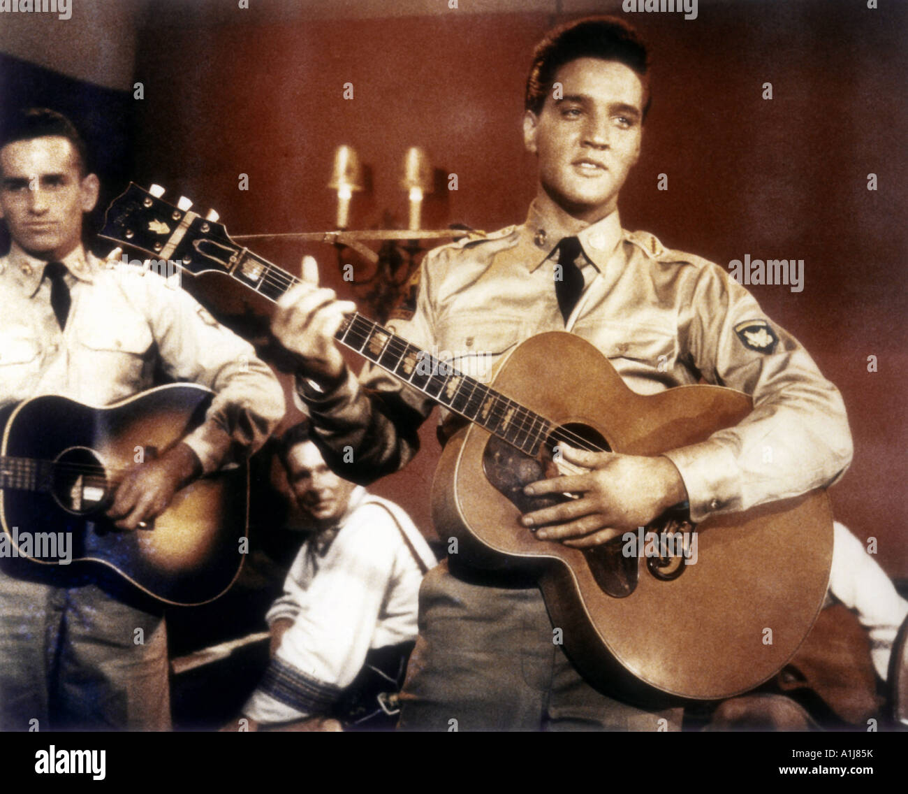 G I Blues Année 1960 réalisateur Norman Taurog Elvis Presley Banque D'Images